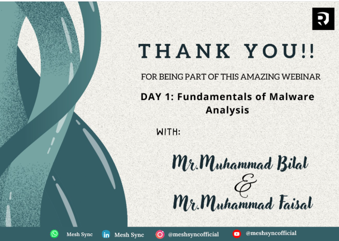 Day 1 thank you. with Bilal & Faisal