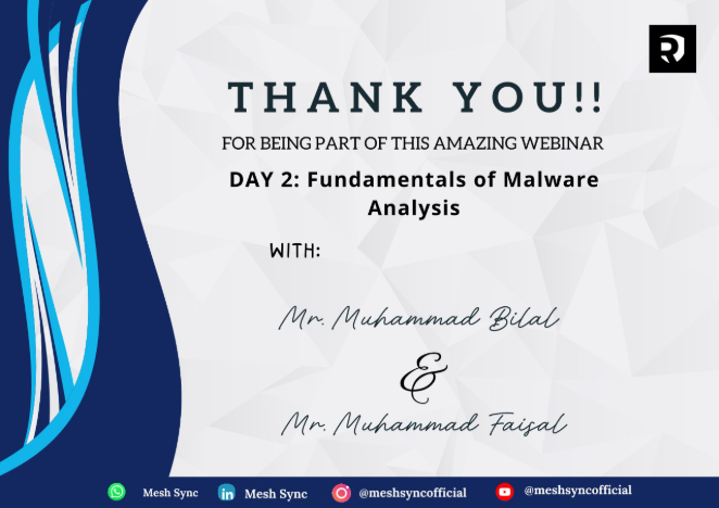 Day 2 thank you